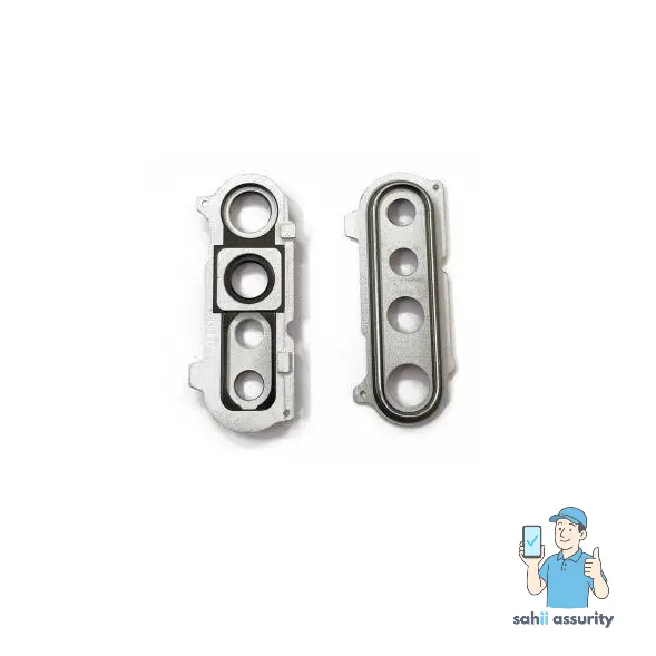 Camera Lens Glass with Frame for Realme XT Blue